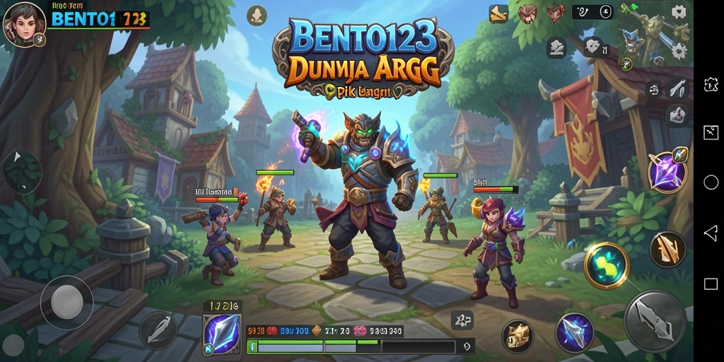 Tampilan menarik dari gameplay BENTO123 dengan aksi ARPG yang mendebarkan.