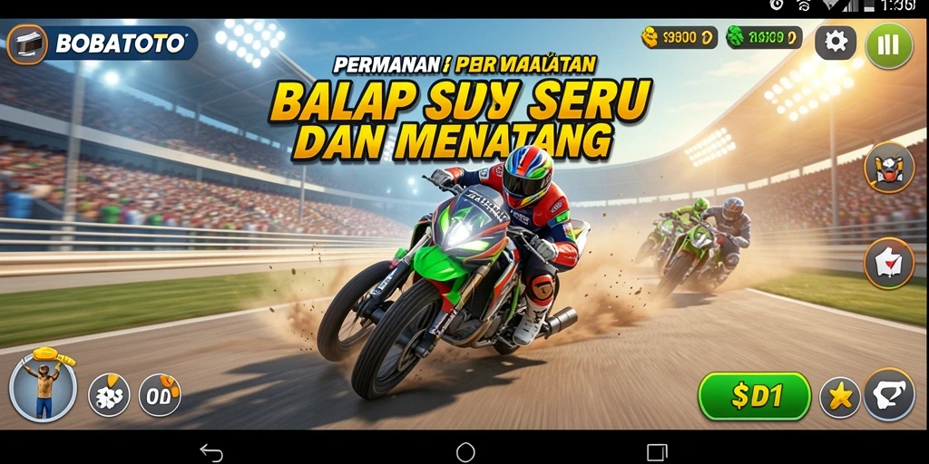 Tampilan gameplay BOBATOTO yang seru dan menegangkan.