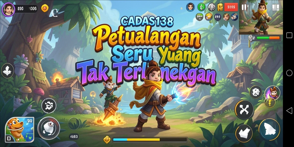 Tampilan menawan dari gameplay seru CADAS138.