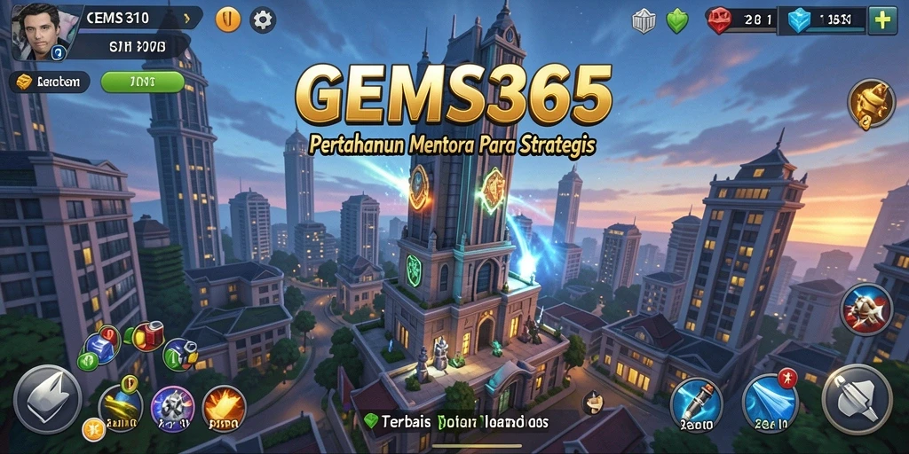 Tangkapan layar menampilkan intensitas pertempuran di GEMS365.