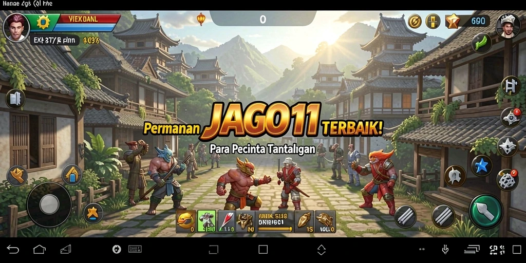 Gameplay menarik JAGO11 dengan elemen strategi yang mendalam.