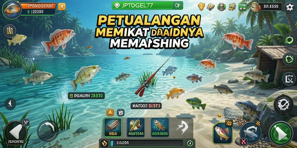 Tangkapan ikan yang menunggu di permainan JPTOGEL77.