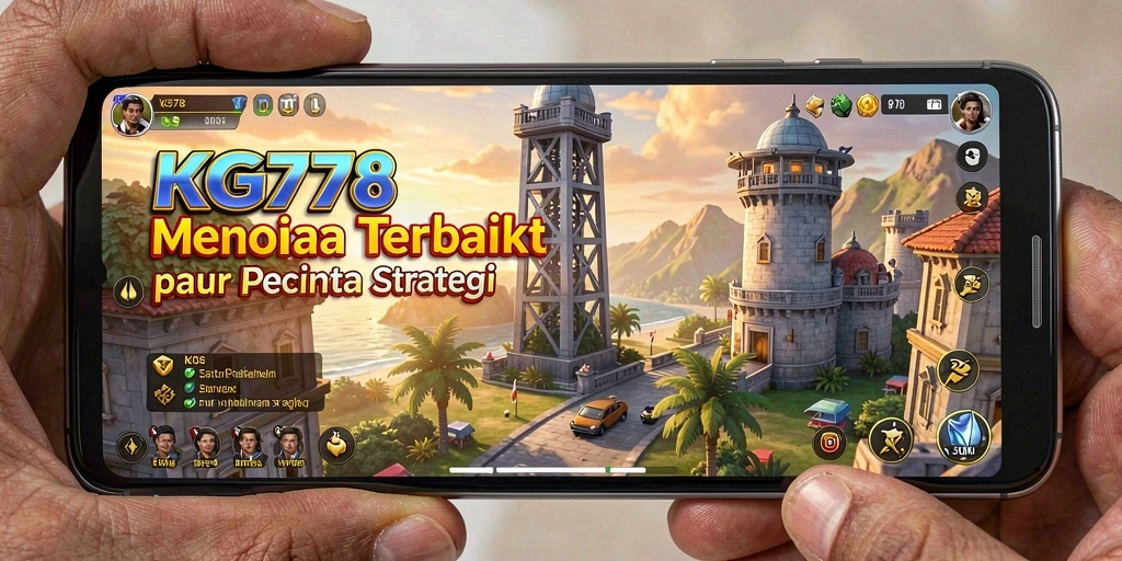 Screenshot KG778 menampilkan aksi pertahanan menara yang mendebarkan.