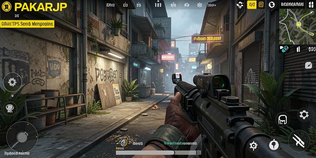 Menampilkan aksi seru dalam gameplay PAKARJP.