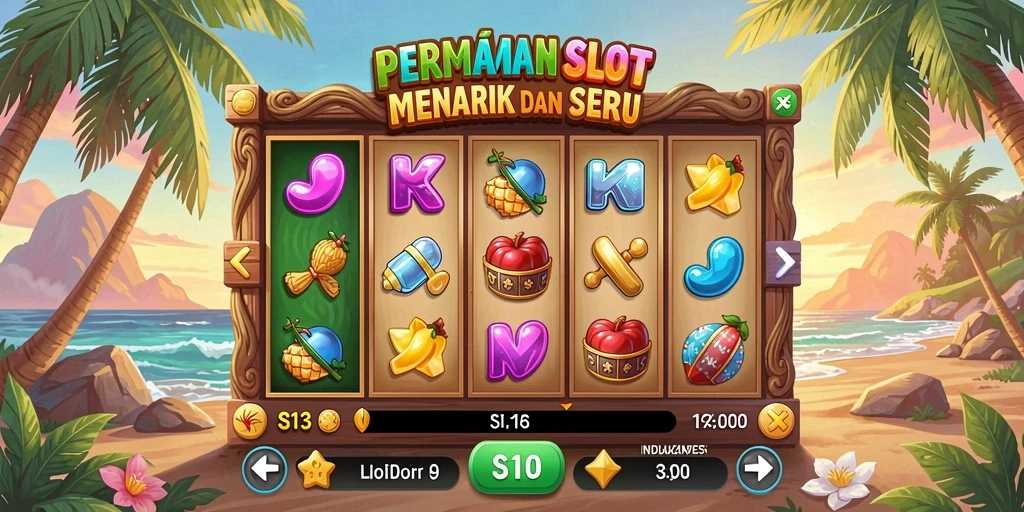 Tampilan gameplay Slot yang seru dan menghibur di S13.